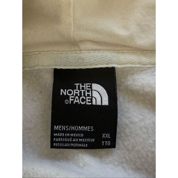 The North Face Men’s Back Graphic Hoodie XXL – Cream / Multicolor Logo - Picture 11 of 13